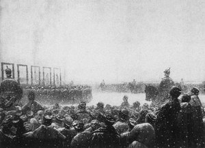 Die Hinrichtung der Terroristen in Russland, 1884-1885