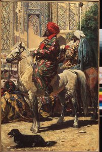 Ein Reiter in Samarkand von Vasili Vasilievich Vereshchagin