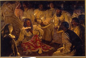 Die Geißler - Khlysty - Die Khlysty-Sekte - Konowalow, Wassili Wassiljewitsch (1864-1908) von Vasili Vasilyevich Konovalov