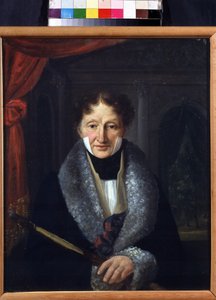 Porträt des Ballettmeisters Charles Louis Didelot von Vasili Venediktovich Baranov