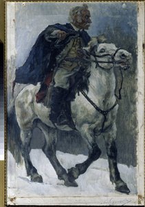Alexander Suworow zu Pferd