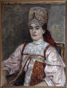 Porträt von Natalia Fyodorovna Matveyeva