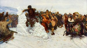 Die Einnahme der kleinen Schneestadt, 1891, 1965
