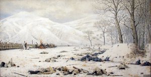 Schlachtfeld am Shipka-Pass von Vasily Vereshchagin