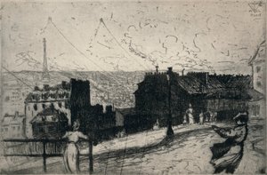 Drachenflieger, Montmartre, 1915