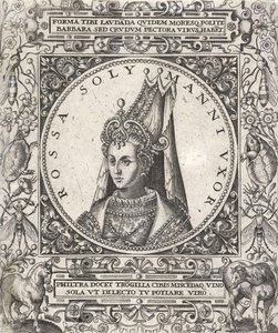 Porträt des Sultans Roxelane