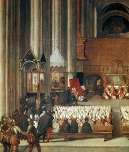 Die Versammlung des Konzils von Trient