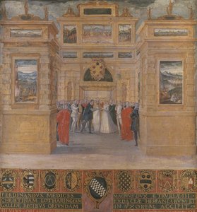Hochzeit von Großherzog Ferdinand I. de Medici mit Christine von Lothringen