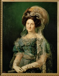 Maria Christina de Bourbon, vierte Frau von Fernando VII von Vicente Lopez y Portana