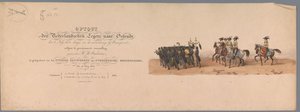 Historischer Umzug zum zweiten Jahrhundertfest der Universität Utrecht, 1836 (Titelblatt) von Victor Adam