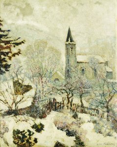 Murol-Kirche im Winter