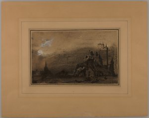 Landschaft mit Schloss von Victor Hugo