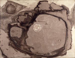 Planeten, 1857 (Tinte und Waschung auf Papier) von Victor Hugo