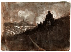 Rheintal, ca. 1850 von Victor Hugo