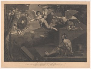 Allegorie auf Napoleon I. Bonaparte von Victor Marie Picot