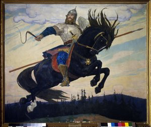 Ilya Muromets. Legendärer russischer Held von Victor Mikhailovich Vasnetsov