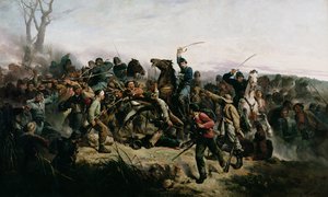 Der Kavallerieangriff von Lt. Henry B. Hidden, 1862