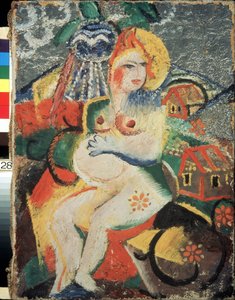 Die Freude der Schwangerschaft von Victor Nikandrovich Palmov