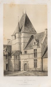 Schloss von Cramesnil (Calvados) von Victor Petit