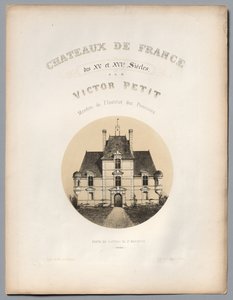 Frontispiz, Porte du Château de St Manvieux Calvados, 1860