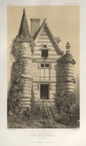 ...Pl. 72, Fief De La Motte Saône et Loire, 1860 von Victor Petit