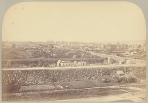 Pl. XVII. Panoramablick westlich des Museums