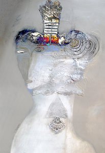 Ätherische weiße Königin