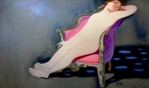 Zurückgelehnte Träumerei von Victor Tkachenko