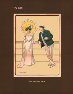 Sein Mädchen, der Matrose