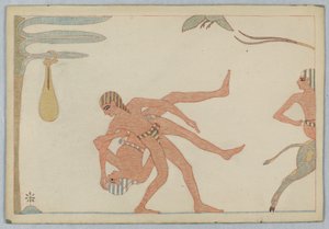 Die Diebe und der Esel, Illustration zu Äsops Fabeln