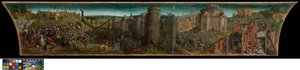Eroberung Jerusalems durch Titus (Predella)