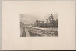 Entlang des Liriflusses von Viggo Pedersen