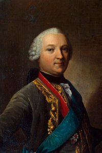 Porträt von Caspar von Saldern, Mitte des 18. Jahrhunderts
