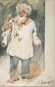 Kostümentwurf für die Oper Rusalka von A. Dargomyzhsky von Viktor Mikhaylovich Vasnetsov