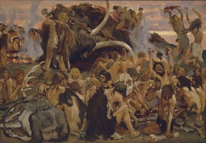 Das Steinzeitalter. Ein Fest, 1883