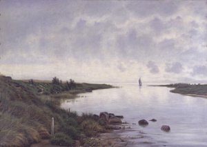 Der Flussauslauf