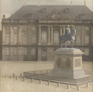 Amalienborg-Platz, Kopenhagen von Vilhelm Hammershøi