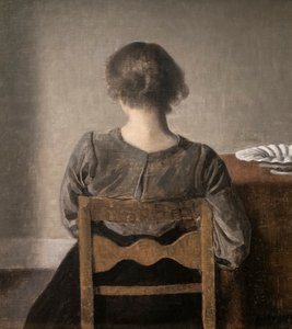 Hvile auch genannt Repos von Vilhelm Hammershoi