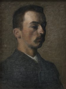 Selbstporträt von Vilhelm Hammershøi