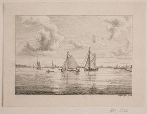 Der Hafen von Antwerpen von Vilhelm Kyhn