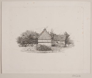Ein Bauernhaus von Vilhelm Kyhn