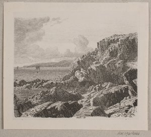 Küstenlandschaft von Bornholm von Vilhelm Kyhn