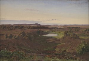 Landschaft im Norden von Seeland. Nachmittag von Vilhelm Kyhn