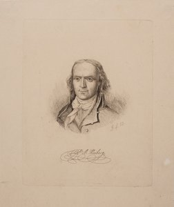 Porträt von P. A. Heiberg