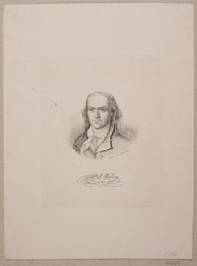 Porträt von P. A. Heiberg