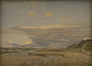 Der Strand bei Kandestederne, Westjütland von Vilhelm Kyhn