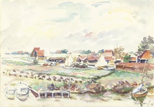 Landschaft in Friesland