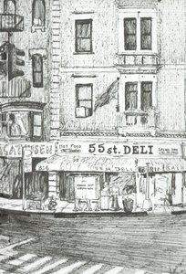 55. Straße New York von Vincent Alexander Booth
