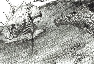 Sturmerschaffer Atlantik, 2012 von Vincent Alexander Booth