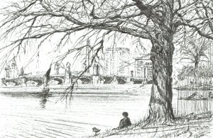 Der Charles River, Boston. 2003